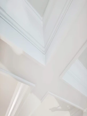 Custom finish carpentry showing precision and character.
